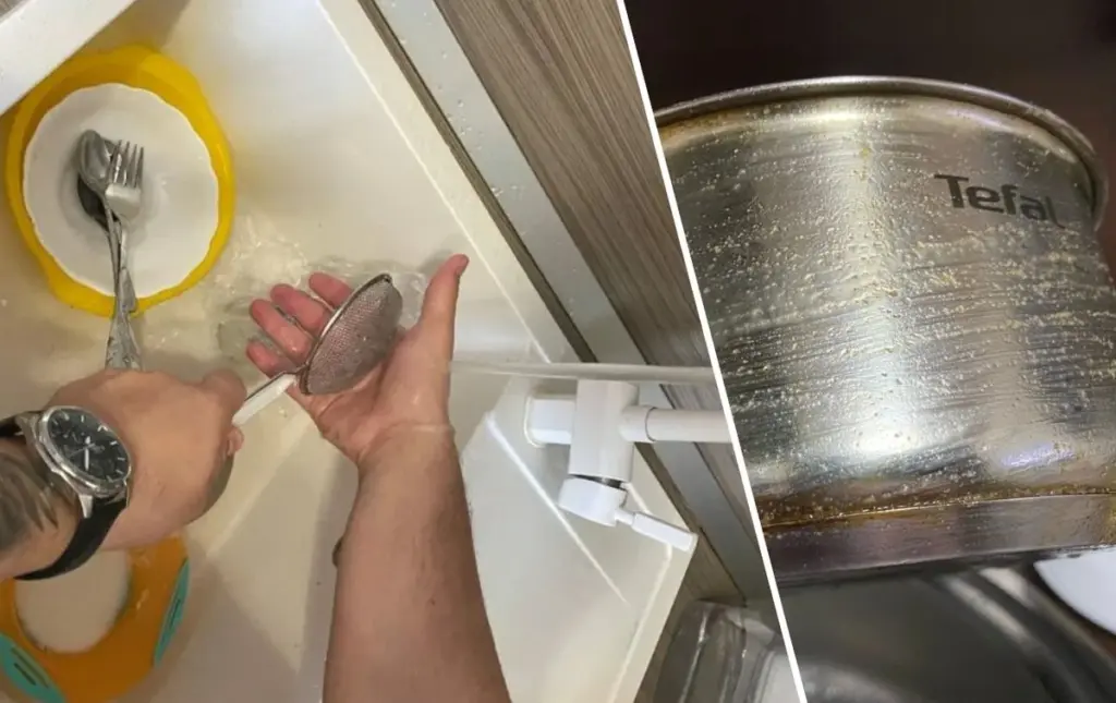 Un truco de cocina: 1 cucharada de este polvo barato deja tu vajilla impecable en agua helada