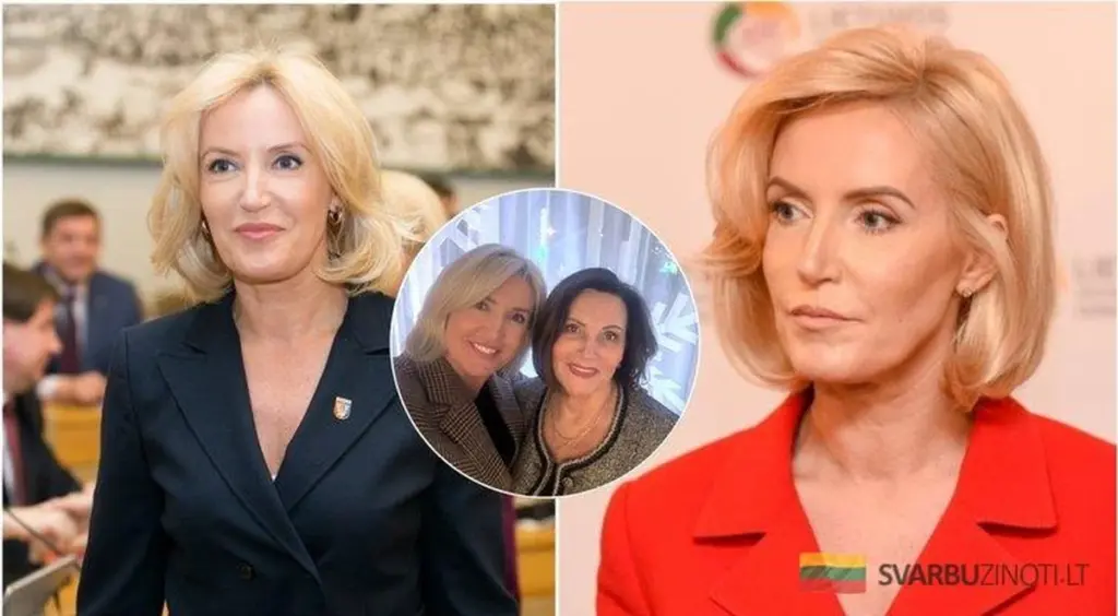 Živilė Pinskuvienė revela a su madre y los internautas quedan asombrados: "¡Parecen hermanas!"