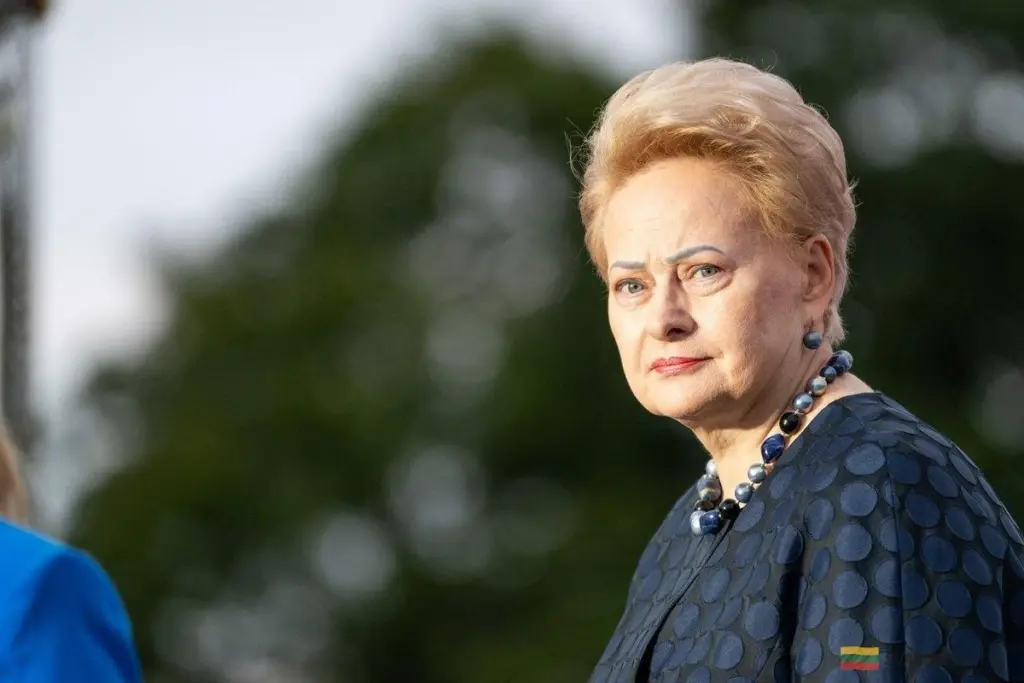 36 años de libertad: el emotivo mensaje de Dalia Grybauskaitė y la foto que lo acompaña