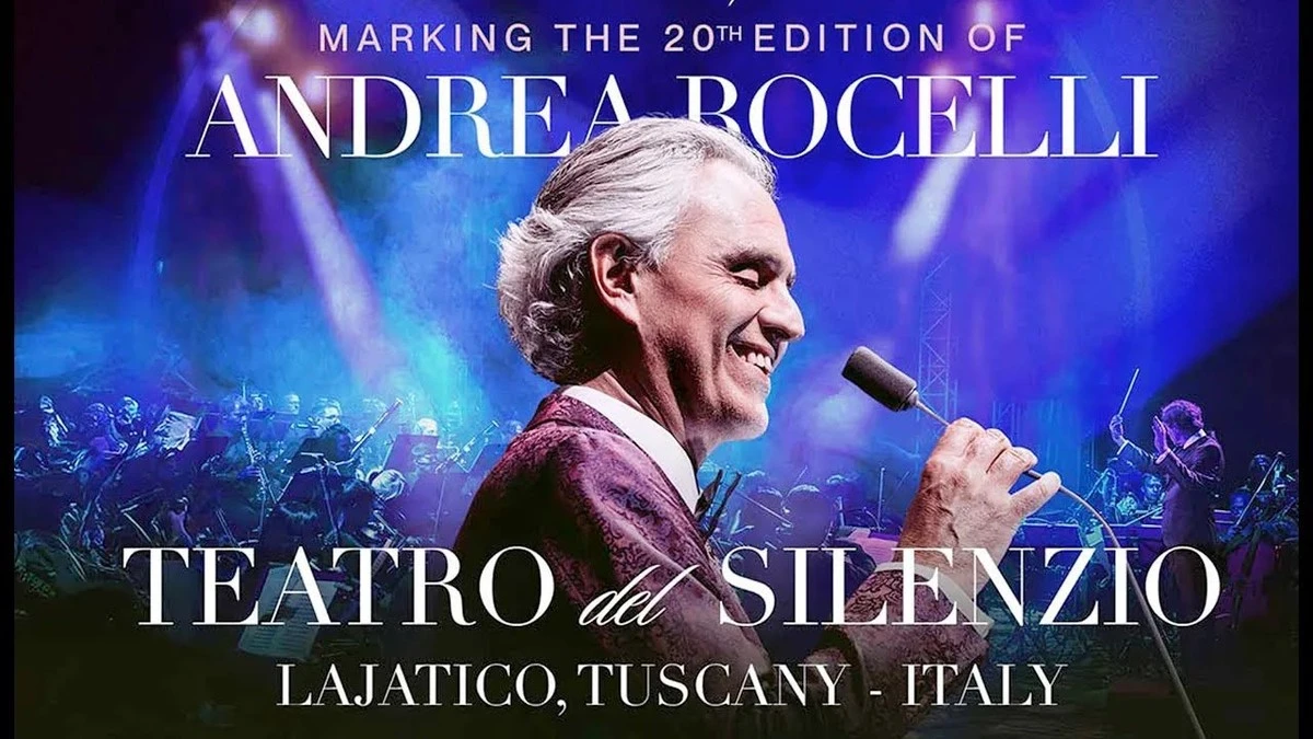 Andrea Bocelli cautivó a Vilnius: 120 músicos y la magia de su voz en la Žalgirio Arena - image 1
