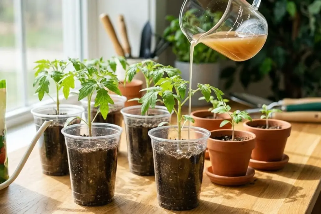 Cómo el abono de cebolla para tomates puede ser mortal para tus plántulas