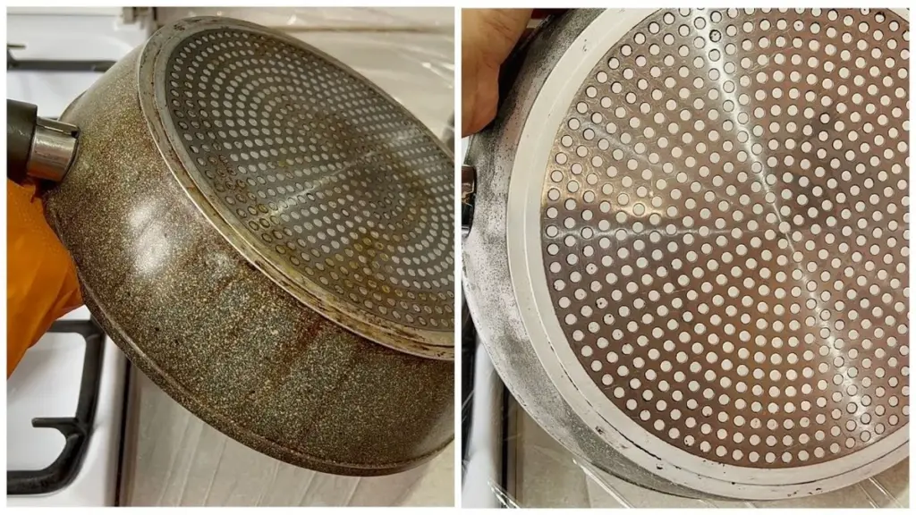 Descubre el truco de la servilleta para limpiar tu sartén sin frotar