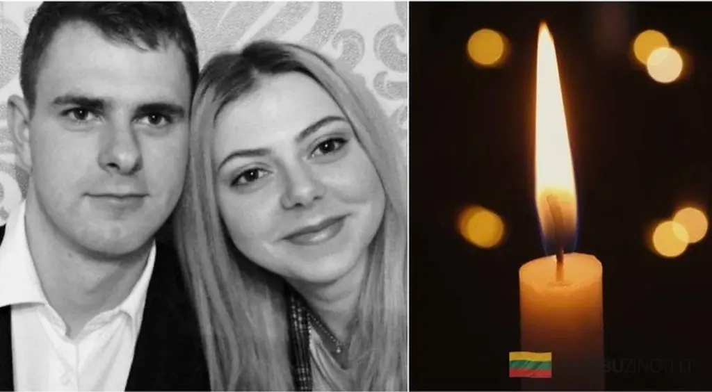 El desgarrador adiós a Nedas: el joven de 26 años fallecido en Kuršėnai deja a dos hijos huérfanos
