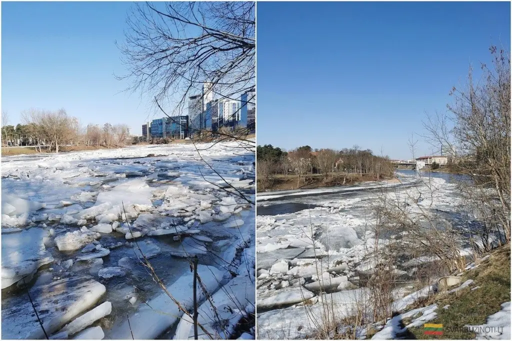El deshielo del río Neris en Vilna: tu guía para entender los cambios de primavera