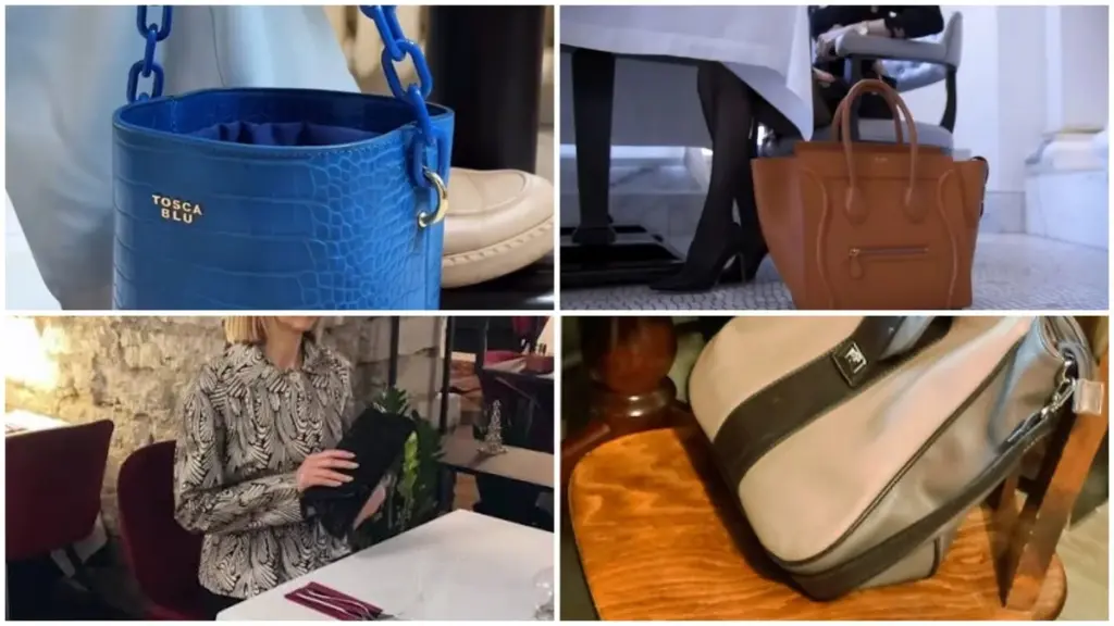 El dilema de la cartera: dónde poner tu bolso en un café o restaurante