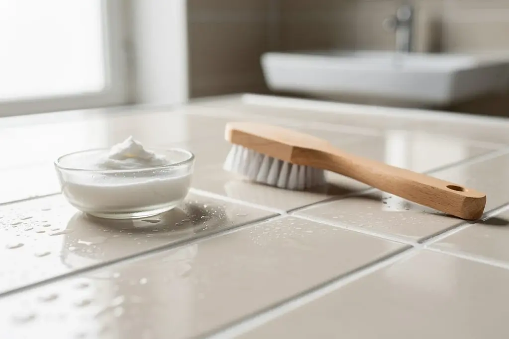 El secreto de los expertos para unas juntas de azulejos impecables: un truco natural que las blanquea al instante