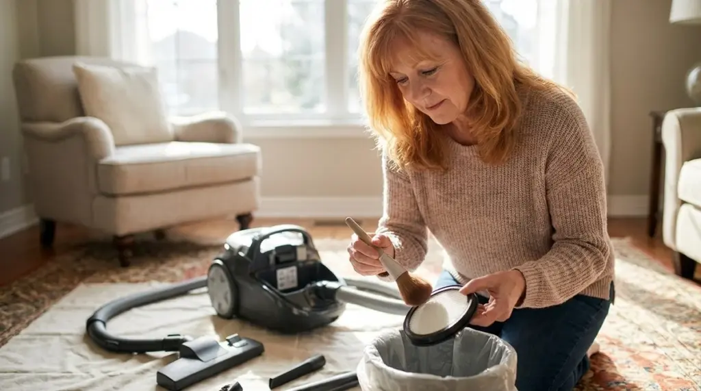 El truco de 2 minutos para que tu aspiradora reviva como nueva (adiós a la basura)