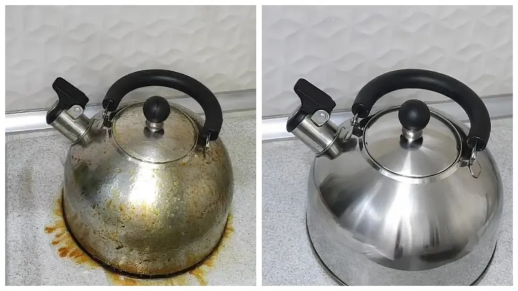 El truco de la abuela: 2 cucharadas de harina harán que tu tetera brille como nueva