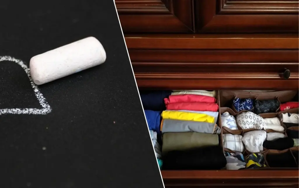 El truco de la tiza que huele mejor que los ambientadores caros del armario