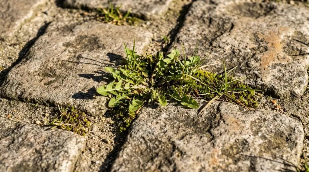 El truco de marzo para eliminar las malas hierbas de tus caminos sin químicos