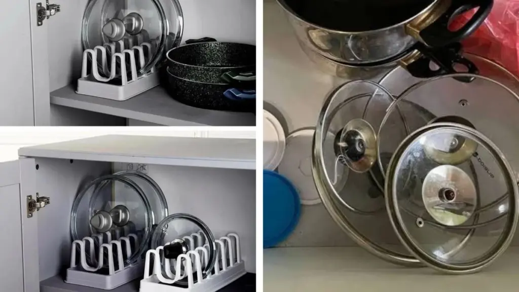El truco económico que ordena tus tapas de ollas y evita malos olores en tu cocina
