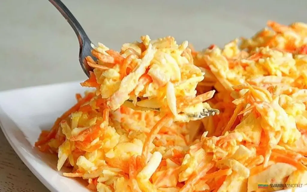 Ensalada de zanahoria al estilo coreano: el secreto para sorprender en 10 minutos