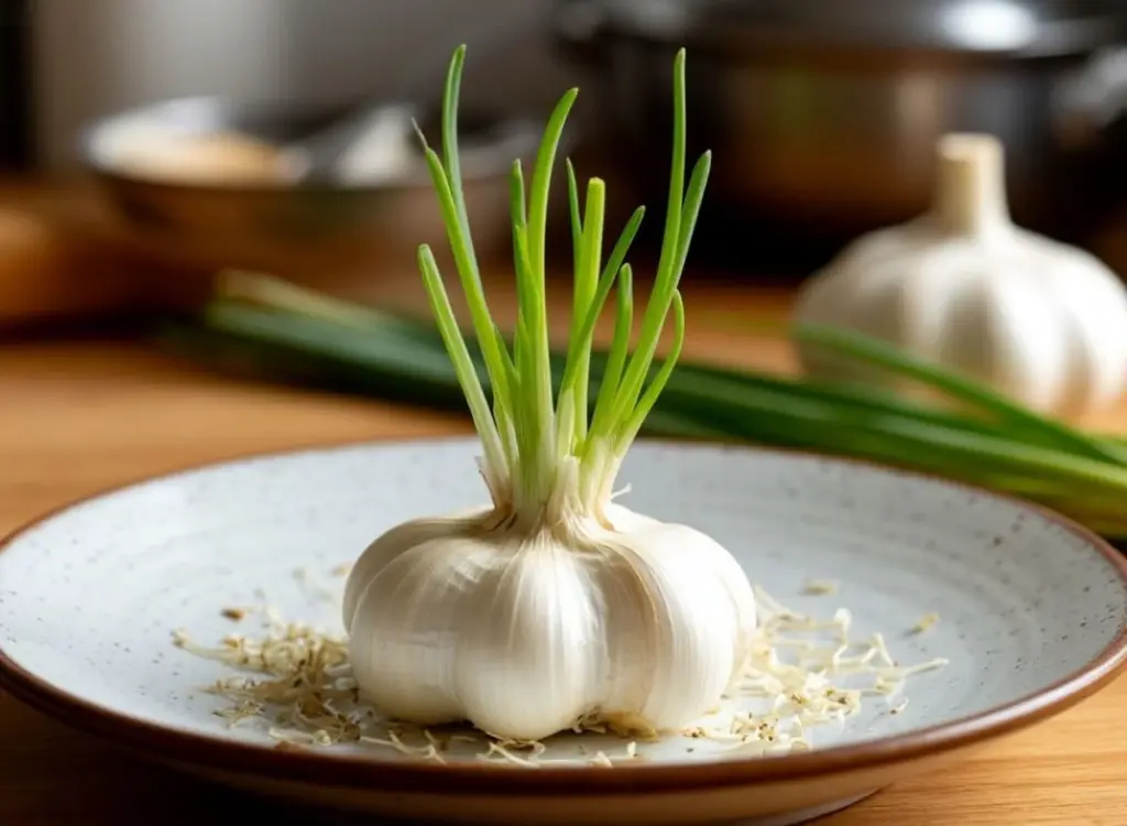 ¿Es seguro comer ajo germinado? El resultado sorprenderá incluso a los cocineros experimentados