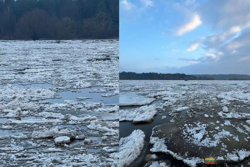 Inundaciones en Lituania: El río Nėris sube 4 metros y alarma a los residentes