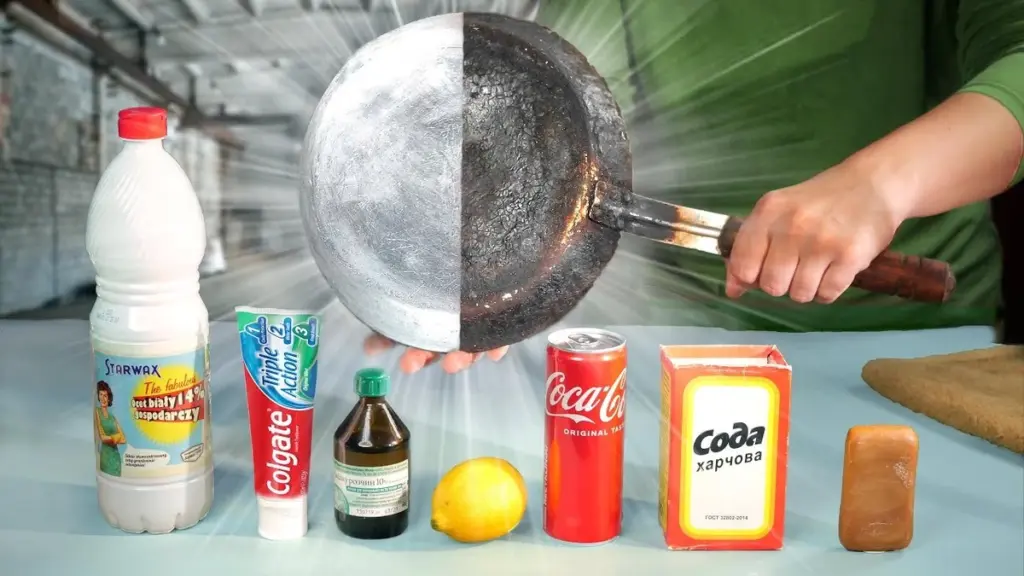 La abuela de 80 años compartió su secreto para limpiar el sarro de sartenes y ollas en 10 minutos