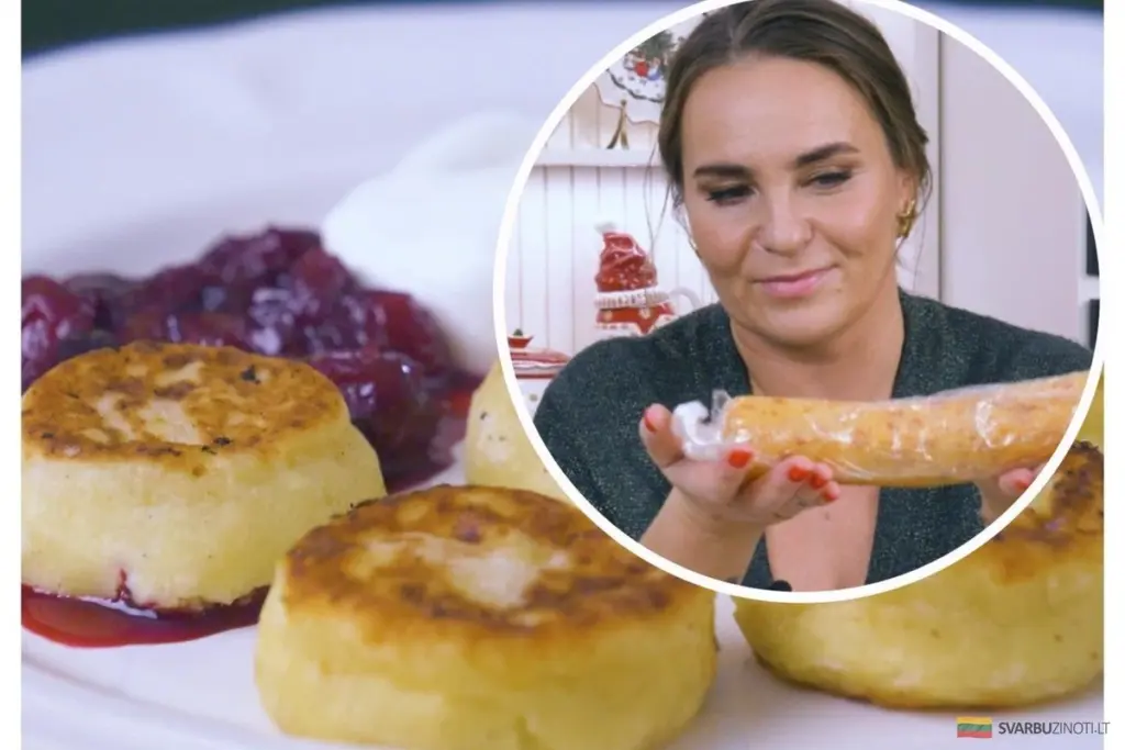 La clave para unos tortitas de queso fresco esponjosas: el secreto de K. Starkienė