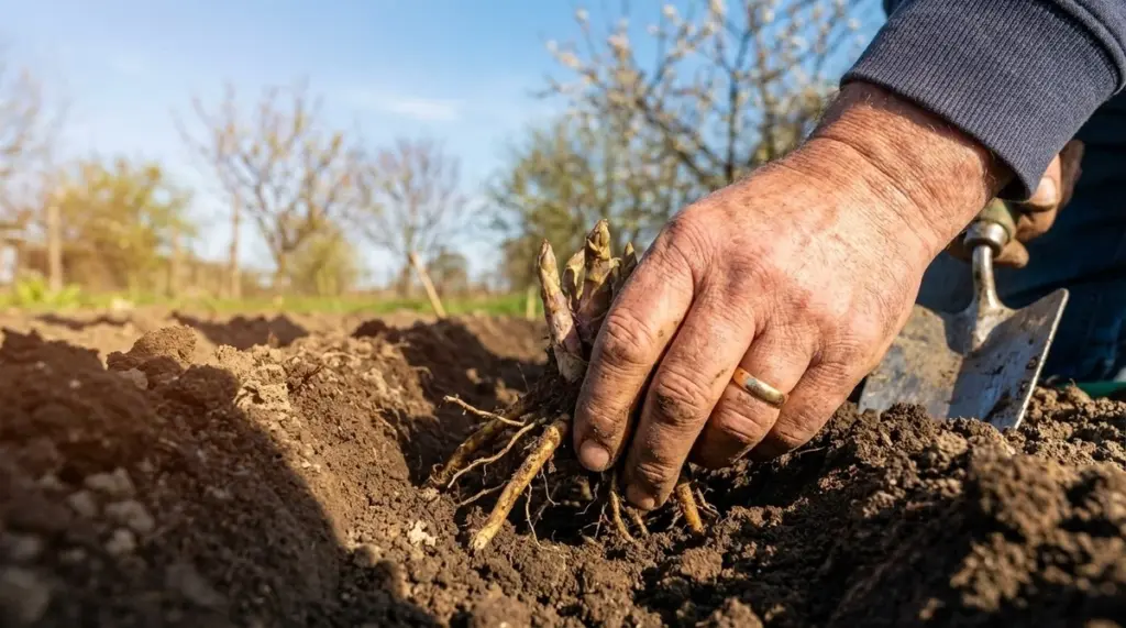 La crucial etapa de plantación que arruina años de cultivo de espárragos