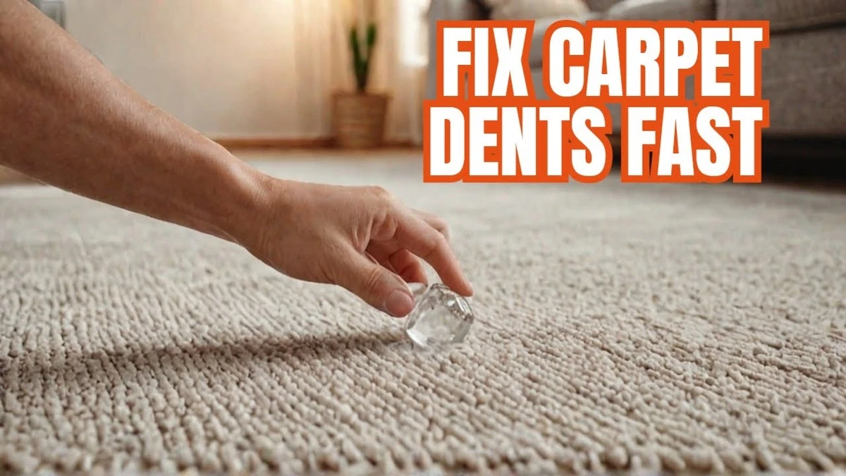 Las huellas de muebles en tu alfombra desaparecen con un truco de hielo: dile adiós a las marcas - image 1