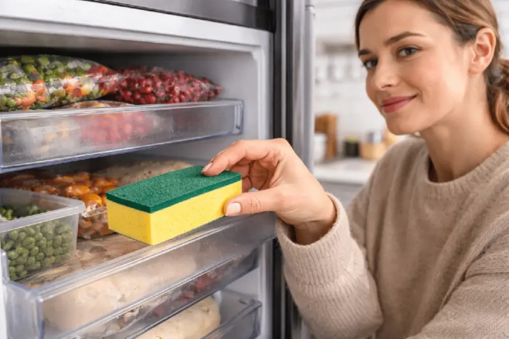 Nunca más tires estas esponjas de cocina: este truco en tu congelador te sorprenderá