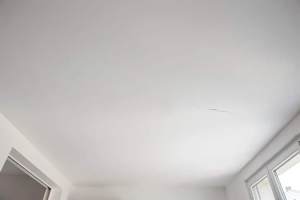 Repara grietas en el techo sin obras: la banda de fibra de vidrio es la clave