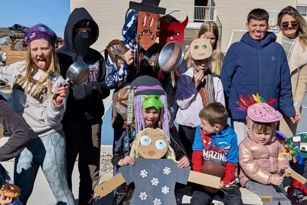 Tradición lituana en Colorado: cómo los inmigrantes reviven Užgavėnes lejos de casa